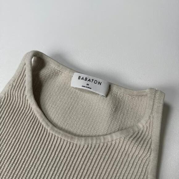 Aritzia Babaton Ribbed Crop Tank - Picture 4 of 6